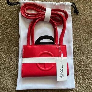Telfar Small Red Shopping Bag